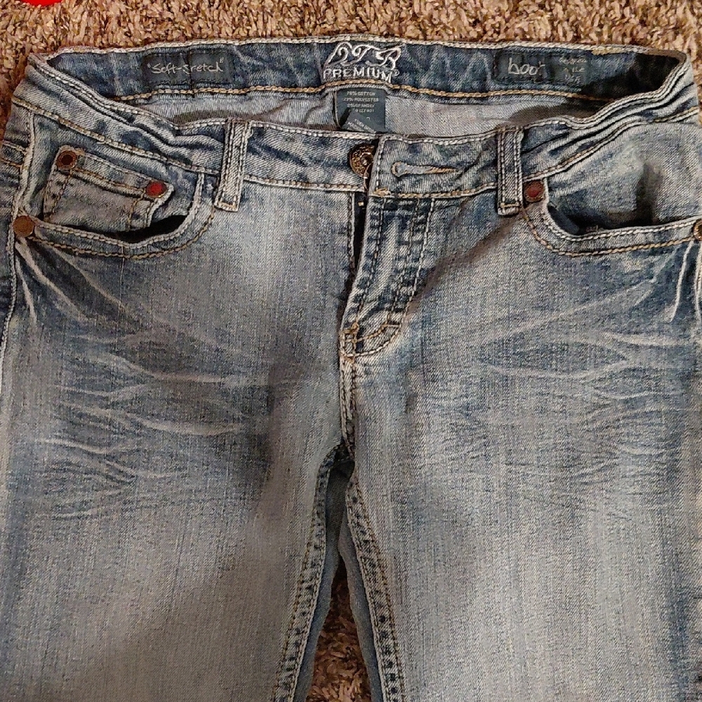 Premium Light Blue Boot Cut Women's Jeans